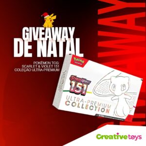 RicFazeres Instagram - 🔥GIVEAWAY POKÉMON DE NATAL!🔥

Com a chegada do Natal, e em parceria com a Creative Toys, o teu presente pode chegar mais cedo! 
Este PACK DE NATAL inclui 1 Ultra Premium Collection SV 151, 1 Pokémon ex Battle Deck Tinkaton, 1 Pokémon My First Battle Deck, 1 Pokémon Cyclizar Ex Box e 1 Pokémon Eraser Blister !!

Para ficares habilitado a ganhar este pack, só tens de:

- Seguir o @ricfazeres
- Seguir a @creativetoysportugal 
- Identificar um amigo nos comentários.

Podes participar as vezes que quiseres, desde que identifiques amigos diferentes.

Este passatempo termina no dia 17 de Dezembro e o vencedor será anunciado nas minhas stories no dia seguinte. Giveaway realizado com ferramenta de sorteio aleatório.

Boa sorte! 🍀