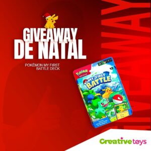 RicFazeres Instagram - 🔥GIVEAWAY POKÉMON DE NATAL!🔥

Com a chegada do Natal, e em parceria com a Creative Toys, o teu presente pode chegar mais cedo! 
Este PACK DE NATAL inclui 1 Ultra Premium Collection SV 151, 1 Pokémon ex Battle Deck Tinkaton, 1 Pokémon My First Battle Deck, 1 Pokémon Cyclizar Ex Box e 1 Pokémon Eraser Blister !!

Para ficares habilitado a ganhar este pack, só tens de:

- Seguir o @ricfazeres
- Seguir a @creativetoysportugal 
- Identificar um amigo nos comentários.

Podes participar as vezes que quiseres, desde que identifiques amigos diferentes.

Este passatempo termina no dia 17 de Dezembro e o vencedor será anunciado nas minhas stories no dia seguinte. Giveaway realizado com ferramenta de sorteio aleatório.

Boa sorte! 🍀