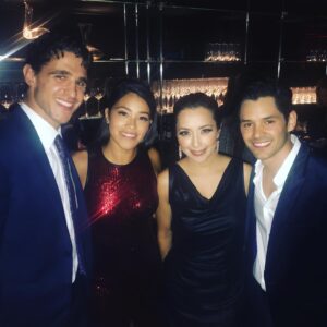 Ricardo Abarca Instagram - #TBT 2 Years ago, Celebrating @missbalamovie 👊🏽