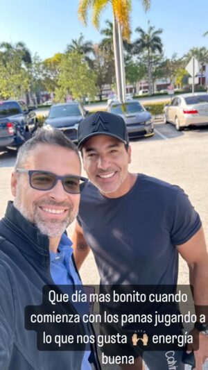 Ricardo Álamo Instagram - Mi broo @juancarlosgarciap con todo cachorro!!! 🙌🏼🐝