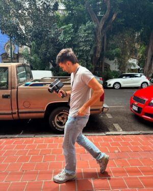 Ricardo Gómez Instagram - México con la banda 
te amo 🇲🇽 

bautizando al primerizo @santicrespo en la última 😏