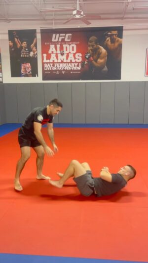 Ricardo Lamas Instagram - Technique of the week!  Here’s a slick back take from open guard!

#openguard #backtake #lamaswrestlejitsu #bjj #mma #ufc #ufcgym #ufcgymnaperville #ufcgymricardolamas