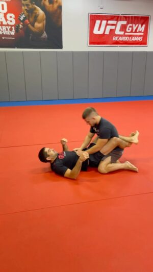 Ricardo Lamas Instagram - Technique of the week!  Swinging armbar counter to ground and pound! 

#selfdefense #bjj #lamaswrestlejitsu #mma #ufc #ufcgym #groundandpound #ufcgymnaperville