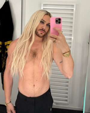 Riccardo Simonetti Instagram - Let’s find out if it’s true what they say and if blondes really have more fun 👀✨