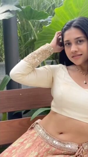 Richa Joshi Instagram - Let the visuals speak for themselves 🤍🪷 
.
.
#india #indianwear #ethinicwear #ootd #richajoshi #pinterestaesthetic  #aestheticposts  #shaadiseason #bridesmaid #explore #explorepage #minimalism #nudetones #pastelcolors  #fyp