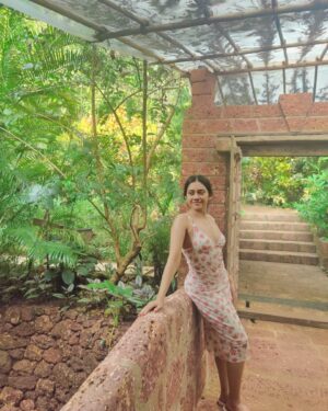Richa Joshi Instagram - Balmy afternoons 🍃🪴🌻 
.
.
#instamood #mojigaogoa #goadiaries #goa #instalikes #ootd #pinterestinspired #inspiration #richajoshi #throwback #balmy #urbanic #explore #fyp