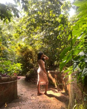 Richa Joshi Instagram - Balmy afternoons 🍃🪴🌻 
.
.
#instamood #mojigaogoa #goadiaries #goa #instalikes #ootd #pinterestinspired #inspiration #richajoshi #throwback #balmy #urbanic #explore #fyp