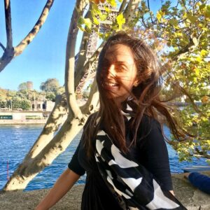 Richa Pallod Instagram - Embracing the 🌞and  wind ! Sun kissed Hair,fresh summer Air 🇫🇷
