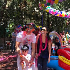 Richa Pallod Instagram - Colours of joy !! Stay happy #blessed #Happy Holi
