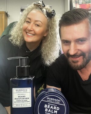 Richard Armitage Instagram - Final shoot day on Missing You. Thanks Mel for looking after me and @murdocklondon for the beard gear. 🙌