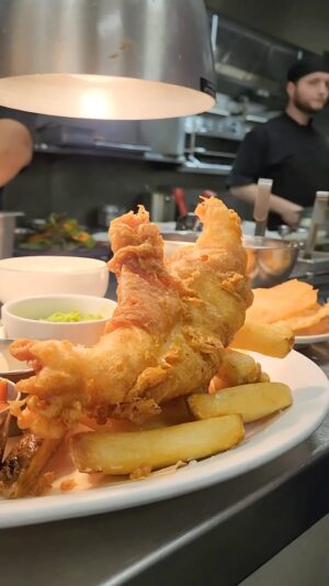Richard Blais Instagram - Fish & Chips is a real proper banger over at @californiaenglishsd #richardblaisrestaurantsandbars