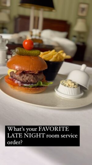 Richard Blais Instagram - What is your favorite LATE NIGHT room service order? #burger #pizza #sandwich