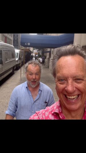 Richard E. Grant Instagram - No Broadway shows on Monday and met @david_costabile for breakfast and a BILLIONS worth of chuckles about ShowBiz, then walkabout & into the Apple Store where the manager asked me about @officialloki 😂🇺🇸🇺🇸🇺🇸
