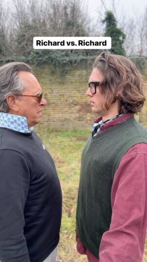 Richard E. Grant Instagram - Out of puff, puff, PUFF 💨 @richard.e.grant #comedy #impression #running #saltburn #british