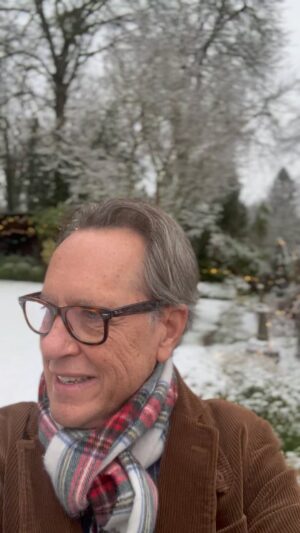 Richard E. Grant Instagram - Magical, magical, then again, most Magical morning in the Cotswolds! ❄️❄️❄️❄️❄️❄️❄️