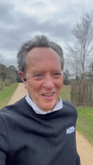 Richard E. Grant Instagram - Belting into the weekend, out of puff!!!