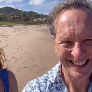 Richard E. Grant Instagram - Tropical escape with my beloved daughter @oliviagranted and video’d by our great friend @harry_m_herbert 🌴🌞🌴🌞🌴🌞🌴