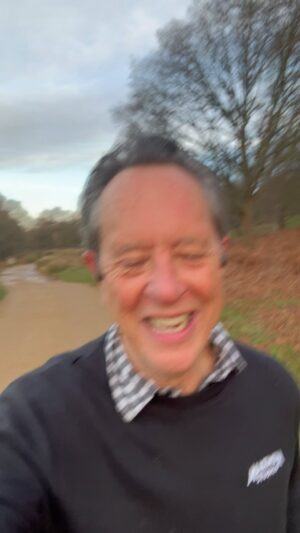 Richard E. Grant Instagram - Pounding away the pudding!!