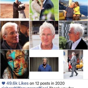 Richard Gere Instagram - Happy New Year! 🎉 
Thank you all for your support in 2020!

#RichardGere #richard #gere #richardtiffanygere #wunderful #usa #instamen #instafashion #prettymen #prettywoman #actor #amazing #awesome #film #followme #favoritefilm #followforfollow #giorgioarmani #lovehim #likeforlike #beautiful #bestactor #bestmovie #ny #newyork #movie #mensfashion #menwithstyle #silverfox #giorgioarmani #motherfatherson