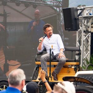 Richard Hammond Instagram - Great day filming at the #londonclassiccarshow @discoveryplusuk #richardhammondsworkshop #thesmallestcog @the.smallest.cog
