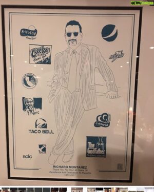Richard Montañez Instagram - I love this picture my CEO had made for me. With the recent announcement of the hot Cheetos movie. Truth must be told without the key women in my life there would be no hot Cheetos" I have always said that when God created Women he was showing off" I will take the leadership of a women any day time or place. Thank God for women. @leximontanez @jazzymontanez @nichole_montanez @monique.montanez