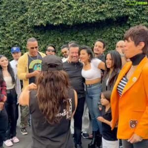 Richard Montañez Instagram - Celebrating with great people while working.never stop the hustle