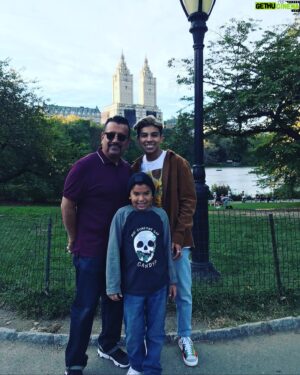 Richard Montañez Instagram - With my two youngest. New York