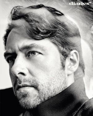 Richard Rankin Instagram - @thediaries99 shoot
Photographed by @smiggi 
styled by @ericdownstylist 
grooming by @sandrahahnel