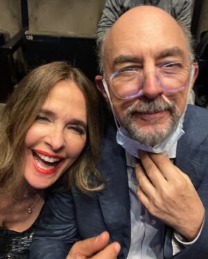 Richard Schiff Instagram - This is my wife. Today is her birthday. Everyone on the planet earth should wish her a happy birthday. Just because. @sheilakelleys