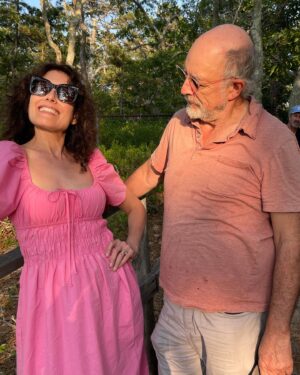 Richard Schiff Instagram - She’s been my daughter. she’s been my doctor.  She’s been the friendly neighborhood Sex worker. We meet again in @swipenyc 
who is she to me now?  Guesses accepted below.