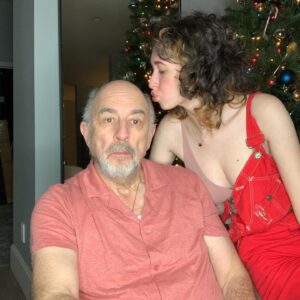 Richard Schiff Instagram - Happy 21st to my most beautiful, stunningly talented grown up daughter.  I love you 21 times more and then add infinity. Follow her if you dare. @rub.y.y 
Daddio