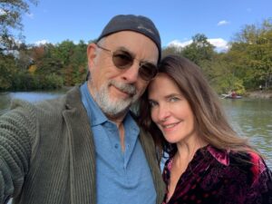 Richard Schiff Instagram - Back in Central Park on a beautiful October NY day. No baseball, no problem. Want to find out how Sheila stays so beautiful? Follow @sheilakelleys #thegooddoctor #thegooddoctorabc