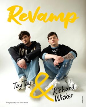 Richard Wisker Instagram - ReVamp !
@taytaystarhz & @richardwisker 

Link In Bio : 
Photography @owenjamesvincent
Hair @alexyireneece
Grooming @ayeshabowen
Words @pankhuribhutani9
Graphic Design @volleydesign 
Agent @opaque_artists