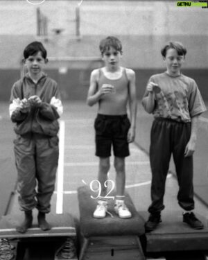 Richie Stephens Instagram - Back in the day I used to jump around. With Pete Kelly and Gary O Leary. 
📸 by Ian Maccabee
.
#gymnastics #cavan