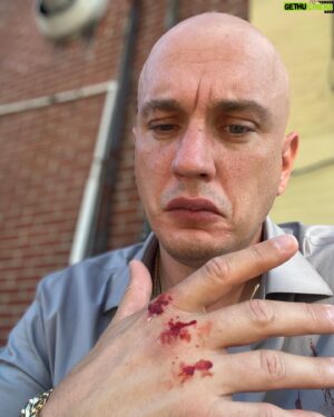 Richie Stephens Instagram - Dimitri is back on Mayor of Kingstown this week. Don’t miss it.
.
.
.
.
.
#mayorofkingstown #mok #bts #behindthescenes #dimitri #russian #russianmob #russianmafia #actorslife #actorslife🎬