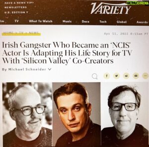 Richie Stephens Instagram - We have a little story in Variety today. Thanks Mike. https://variety.com/2022/tv/news/gangsters-guide-to-sobriety-richie-stephens-john-altschuler-dave-krinsky-1235229547/  #gangstersguide #variety #varietymedia