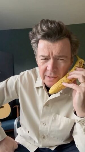 Rick Astley Instagram - My turn...👀😂 #AprilFools