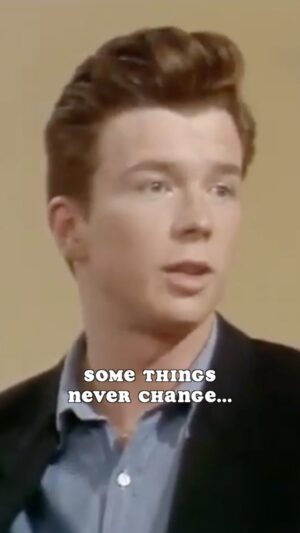Rick Astley Instagram - Some things never change 😉