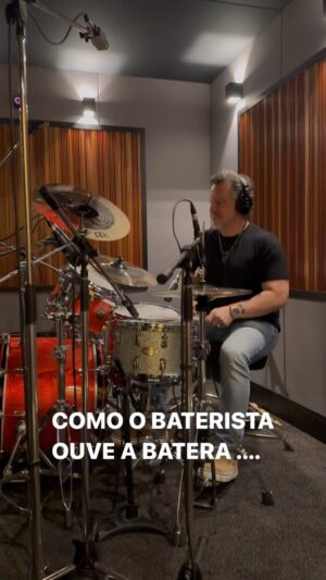 Rick Bonadio Instagram - Gravando  batera com @sergiofouadk e @jrlanne na música de um ícone da música brasileira. Adivinha quem ?
