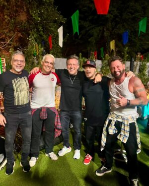 Rick Bonadio Instagram - Muito legal celebrar com nosso irmão @rickbonadio mais um ano de vida fazendo um som pra molecada do @midasacademyofc parabéns pelo projeto amigo! ROCK SEMPRE🤘🏻🔥#music #midasacademy #rock #tihuana #lifestyle #midasmusic #jamsession