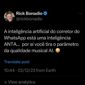 Rick Bonadio Instagram - Só piora.... 😂