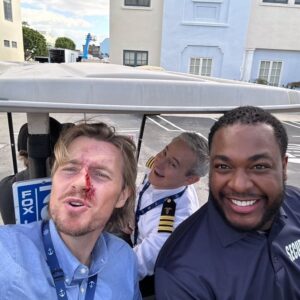 Rick Cosnett Instagram - Watch @911onabc tonight !!!!!!!! Now! 8/7c 🌊 🛳️🌊 So much love for everyone involved, thanks for for watching! @bradbuecker @johnnygray5 @ryanmurphyproductions 🫶