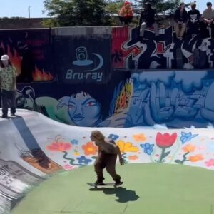 Rick Howard Instagram - @simonbannerot 🏆 @lowerbobs @pstonebru 🫑✨

congrats Simon! ❤️

📸: @bernie 
📲: @thrashermag @pabstbluerobin @awaysted 

#SimonBannerot
#GirlSkateboards
