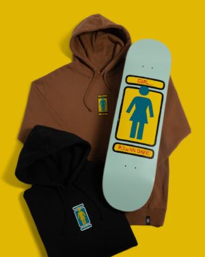 Rick Howard Instagram - @rowandavis_ new 93 ‘til “Hand Shaker” deck 🤝 available at skateshops worldwide and Crailstore.com, now shipping worldwide 📲💥

#RowanDavis
#GirlSkateboards