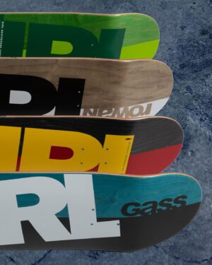 Rick Howard Instagram - Girl Rising 🚺⬆️ new planks available at skateshops and Crailstore.com, now shipping worldwide! 🌐

#GirlSkateboards