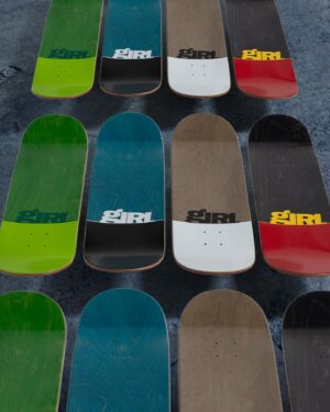 Rick Howard Instagram - Girl Rising 🚺⬆️ new planks available at skateshops and Crailstore.com, now shipping worldwide! 🌐

#GirlSkateboards