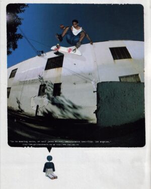 Rick Howard Instagram - @jeronwilson in Studio E for the latest episode of @thebuntlive 🎙️ peep the full episode on The Bunt’s YouTube channel 📲

#JeronWilson
#GirlSkateboards