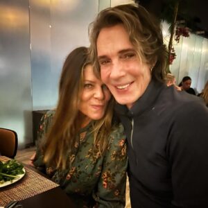 Rick Springfield Instagram - Met this ❤️ hot chick at Punta Cana. Better not tell my wife. 😉😃