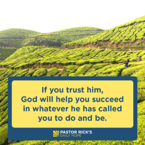Rick Warren Instagram - God wants to give you his best for your life—and he is uniquely able to help you get there.

Discover more about who God is in today’s #DailyHope devotional. Click the link in profile or visit http://bit.ly/pastorrick.