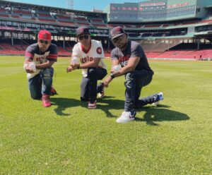 Ricky Bell Instagram - Three Strikes!! #BBD #firstpitch @fenwaypark